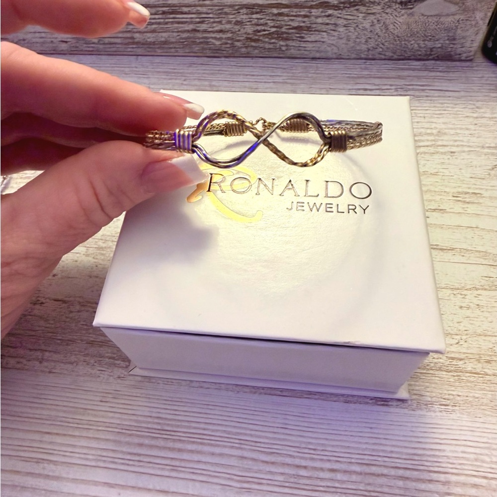 Ronaldo Jewelry Gold and Silver Women's Bracelet